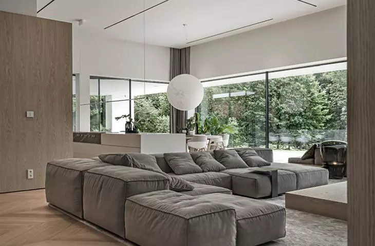 luxurious and minimalist interior
