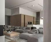luxurious and minimalist interior