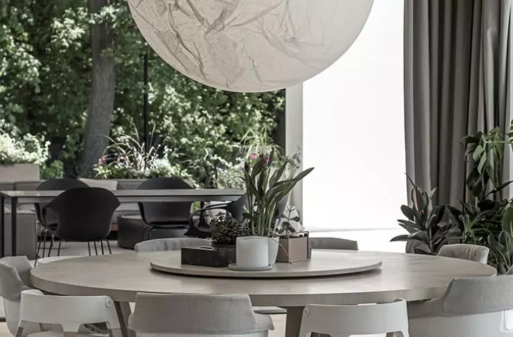 luxurious and minimalist interior