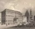 Hatzfeld palace, drawing by Carl Würbs (1807-1876); Ludwig Rohbock (1824-1893), 19th century