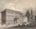 pałac Hatzfeldów, rys. Carl Würbs (1807–1876); Ludwig Rohbock (1824–1893), XIX wiek