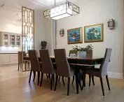kitchen with dining area