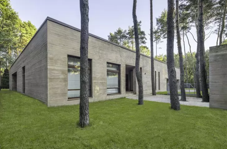 The Concrete, elewacja z betonu licowego