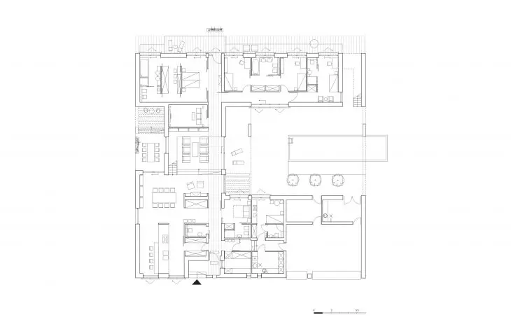The Concrete, rzut parteru