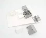 mockup - elements of the new and old parts of the house 