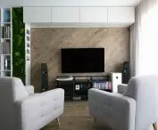Salon z akcentem z mchu