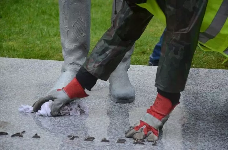 installation of a statue of Pál Teleki in Krakow