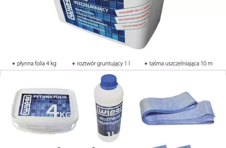 Odpływy prysznicowe firmy Wiper