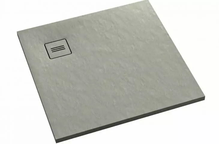 Modern bathroom shower tray drain