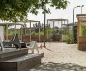 wooden structures are designed in universal dimensions so that they can be reused