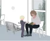 Krynica-Zdroj library project, space for children