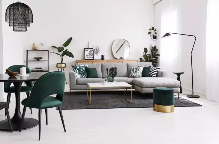 Black refines any arrangement