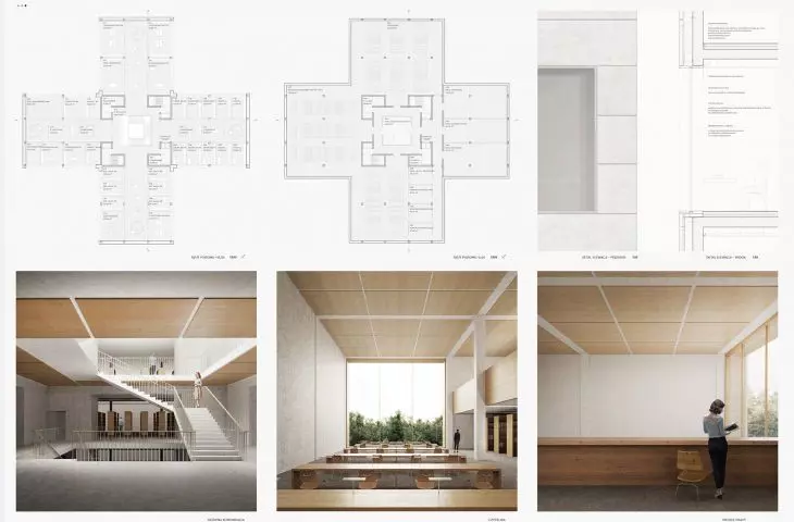 2nd prize, proj.: Heinle, Wischer und Partner Architects