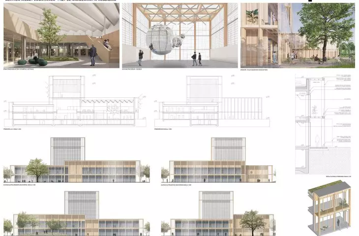 3. nagroda, proj.: INTERURBAN Architekci, Theza architekci