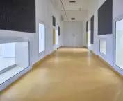 internal corridors thanks to openings in the walls have been illuminated with daylight