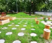 playground at the kindergarten