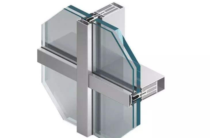 MB-SR50N mullion and transom wall