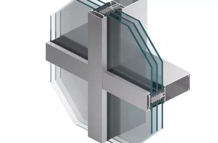 MB-SR60N HI+ mullion and transom wall