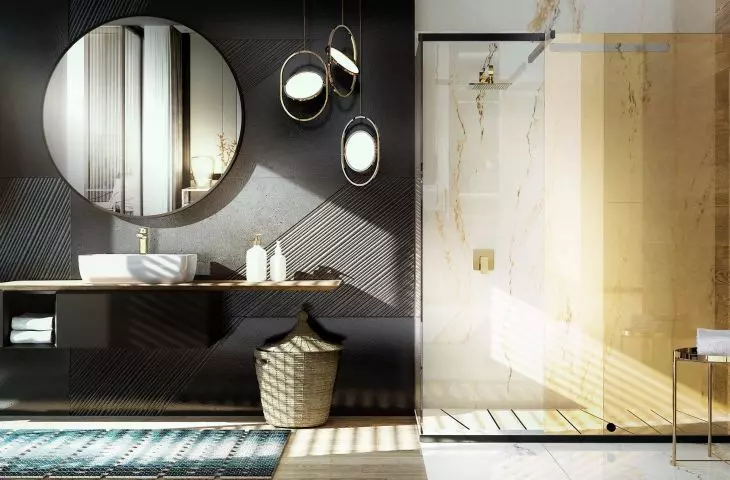 Złota armatura z serii LOFT GOLD