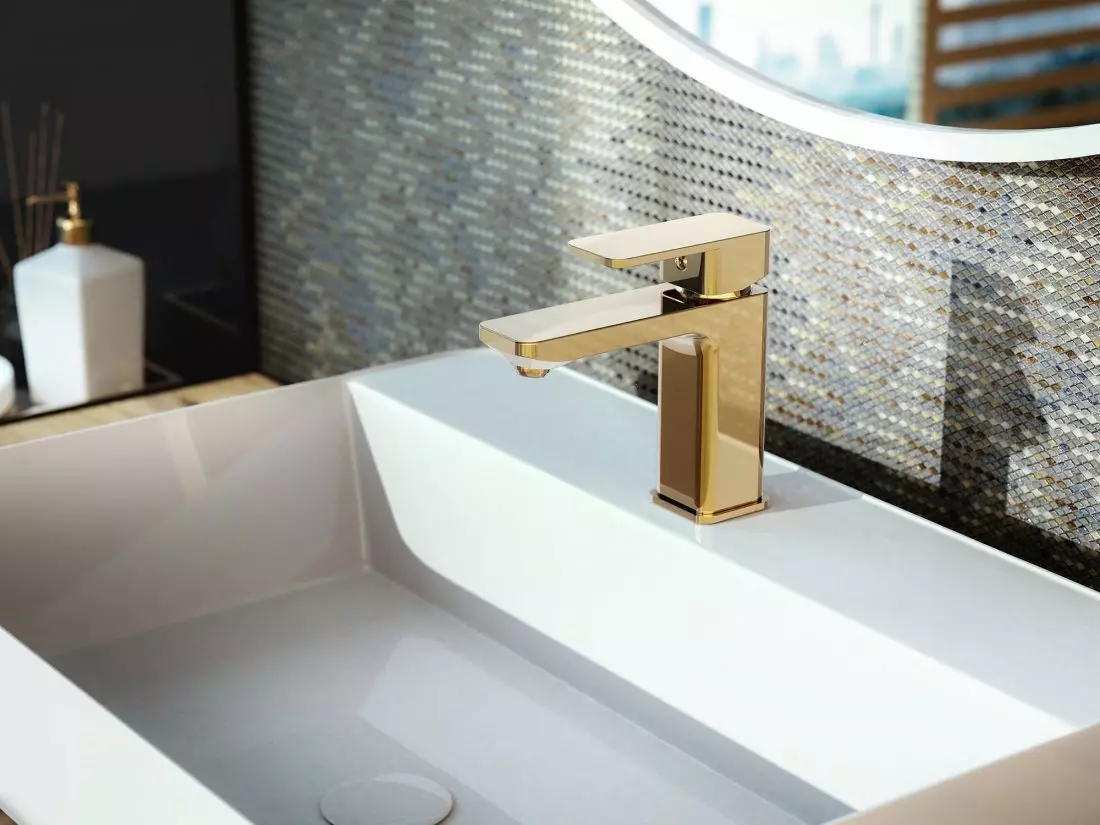 Złota armatura
s serii LOFT GOLD
