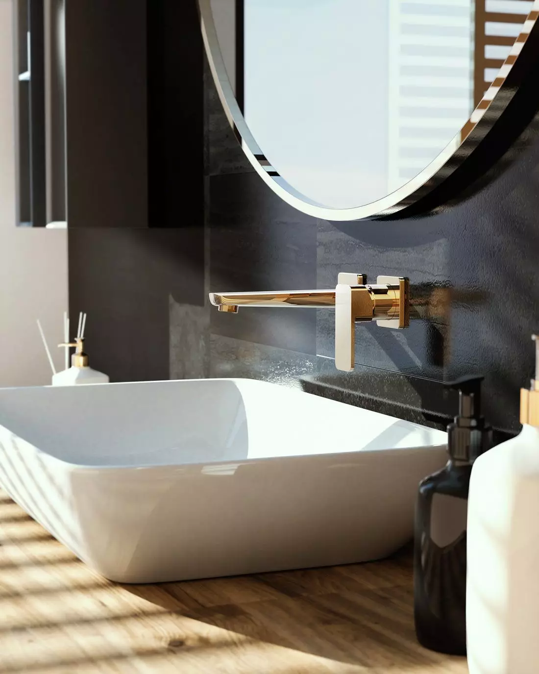Złota armatura
z serii LOFT GOLD