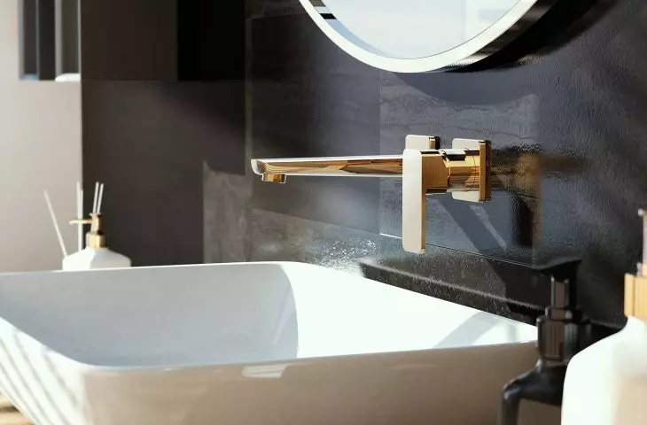 Złota armatura z serii LOFT GOLD