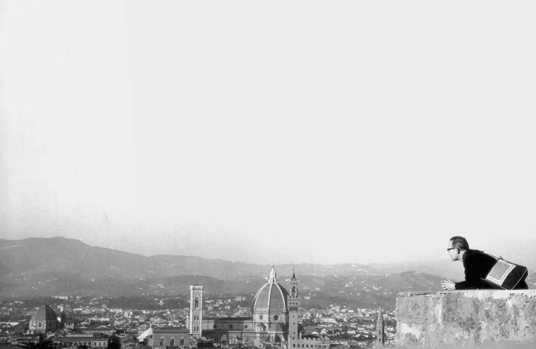 Profesor Olgierd Czerner we Florencji