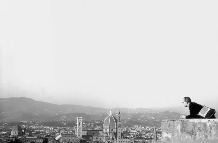 Profesor Olgierd Czerner we Florencji 