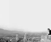 Professor Olgierd Czerner in Florence 