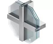 MB-SR50N HI+ high thermal insulating mullion and transom wall 