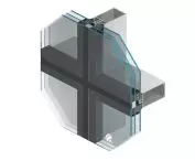 MB-SR60N EFEKT semi-structural mullion and transom façade