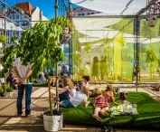 Tymczasowa przestrzeń publiczna dla Malta Festival Poznań 2017