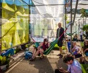 Tymczasowa przestrzeń publiczna dla Malta Festival Poznań 2017