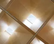 Pyramids with VELUX windows allow for good and even lighting throughout the room