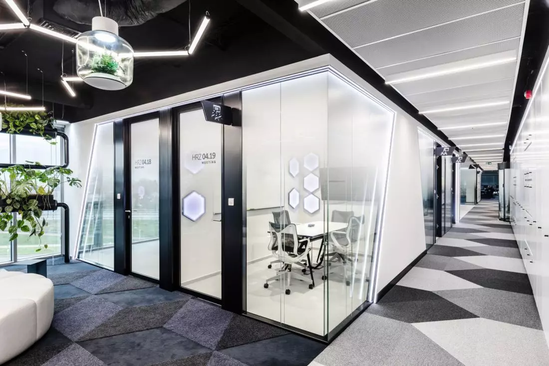 Horizon, studio projektowe: Workplace © GLASS SYSTEM