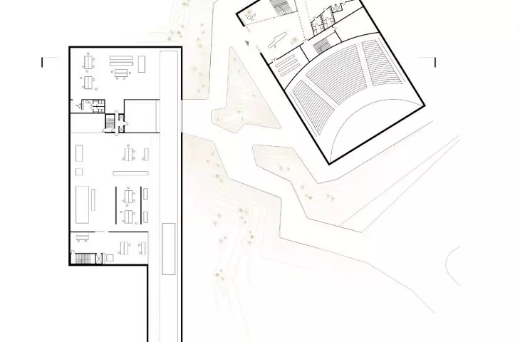 Hyperloop project, first floor plan