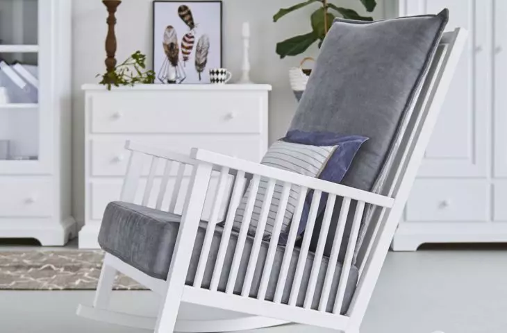 Interior designs using Nizio furniture - rocking chair
