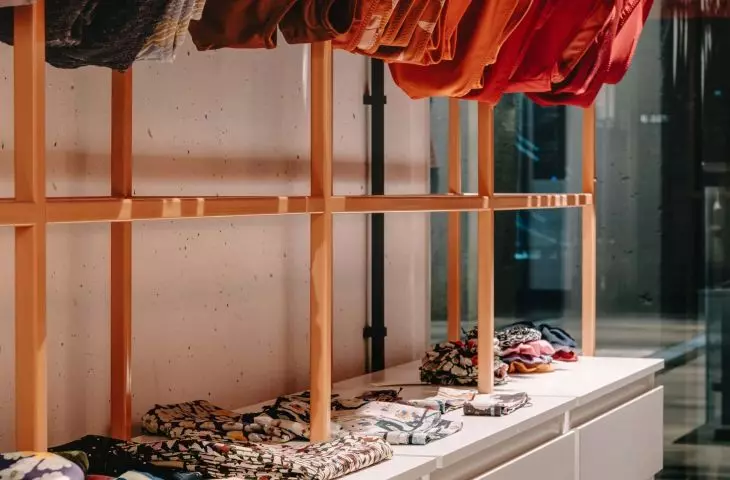 excerpt from the boutique display