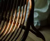 armchair in the bedroom