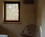 armchair in the bedroom