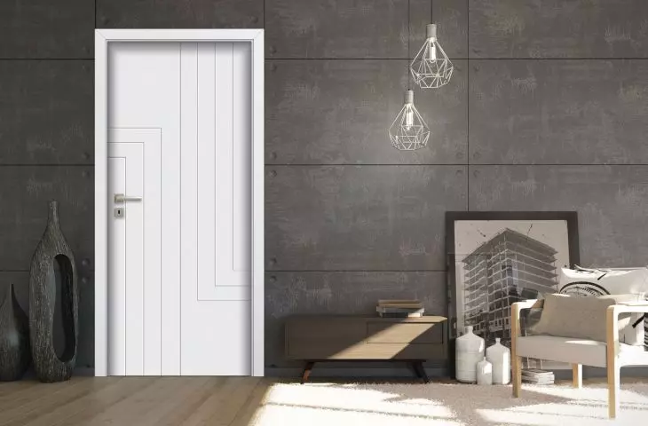 Painted interior door ANMI, pattern W00