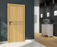 Veneered doors, a great choice for modern interiors, such as lofts. SONATA LUX model