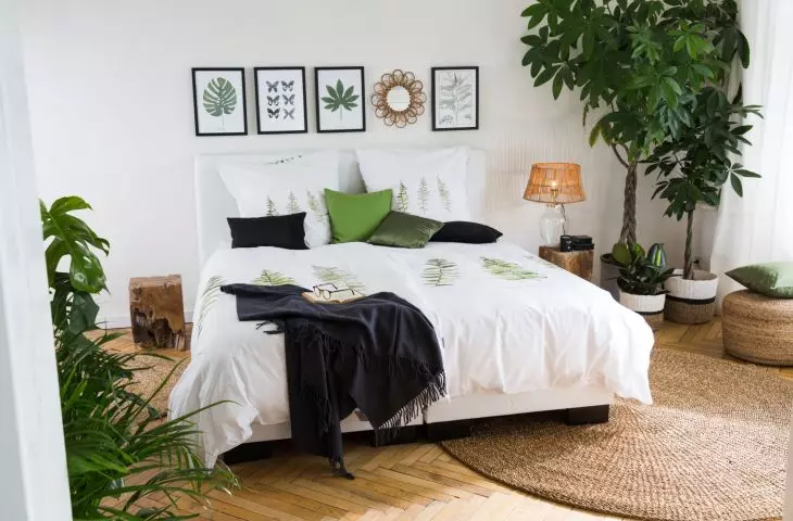 Peaceful sleep surrounded by nature