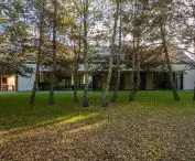 The house in Pear Tree, facing the garden
