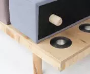 Zestaw mebli Brick, mocowanie