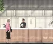 Interior of the restaurant 