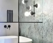 bathroom in Green Moon apartment
