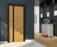 Fashionable apartment door from POL-SKONE - Espina W01 European oak model