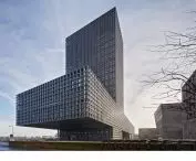 La Maison du Savoir, budynek na kampusie Uniwersytetu Luksemburskiego, Esch-sur-Alzette, Luksemburg