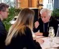 Dietmar Eberle i Justyna Boduch podczas rozmowy